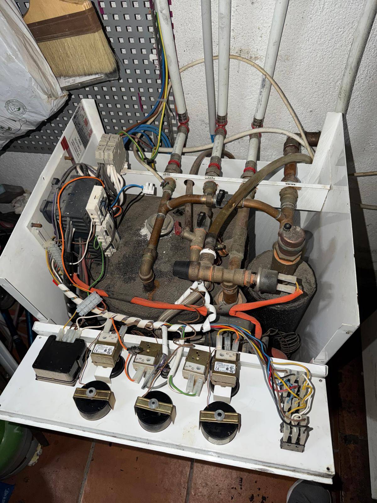 Reparación de caldera