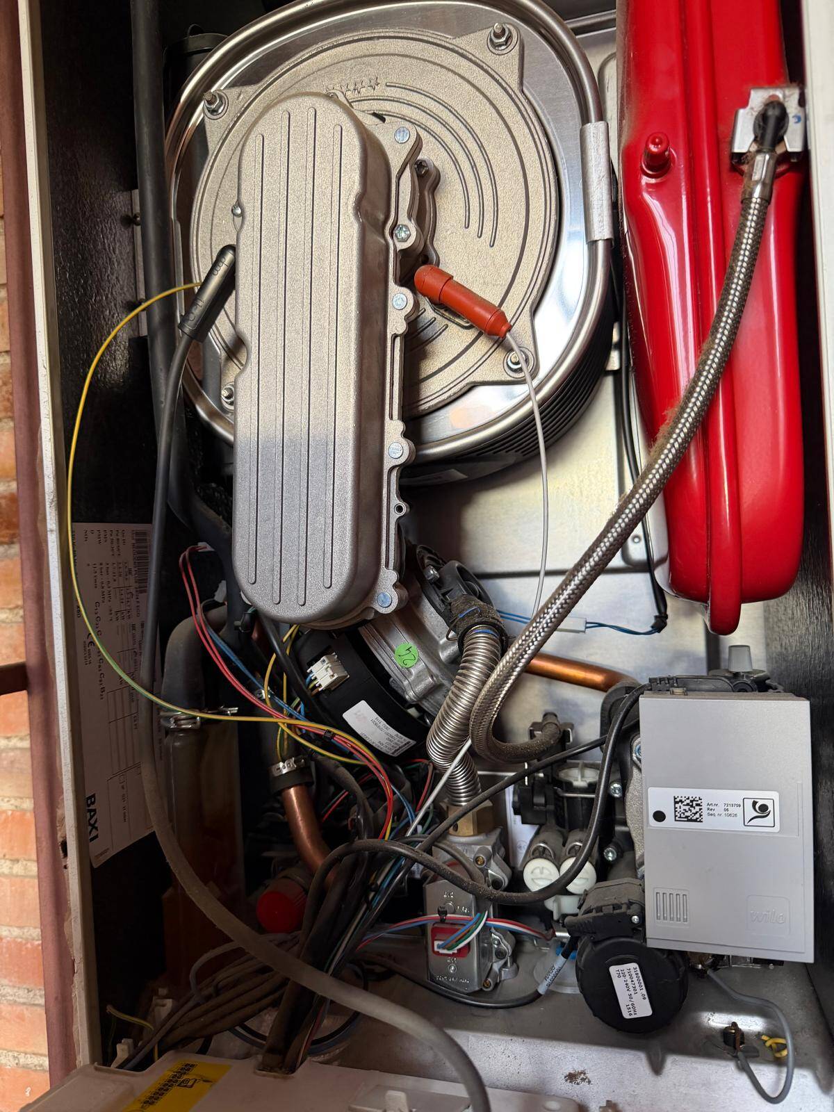 Instalación de caldera